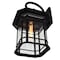 Cwi Lighting Blackburn 1 Light Black Outdoor Wall Light 0411W11-1-101 - alternate 2